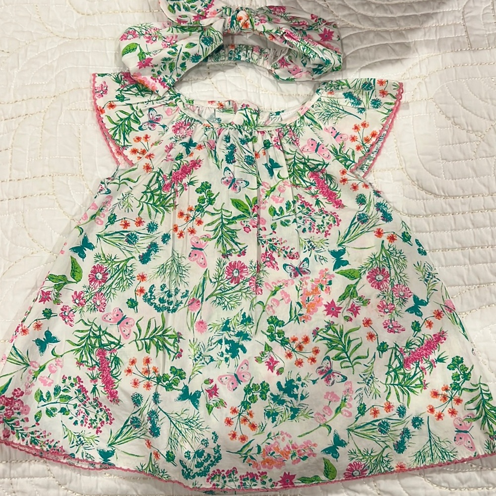 Tommy Bahama beautiful romper and head band
